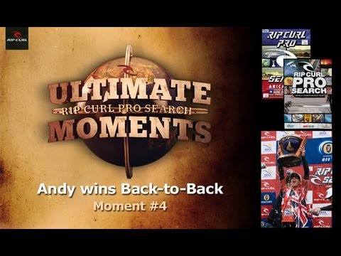 Ultimate Rip Curl Pro Search Moment #4 - Andy Wins Back-To-Back