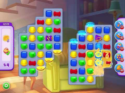 Homescapes level 12519 hard no booster