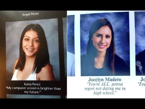 Hilarious Yearbook Quotes That Are Impossible Not To Laugh At Video