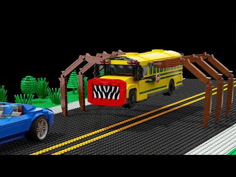 LEGO Bus Eater Trevor Henderson SCP 2086 - Monster Moc