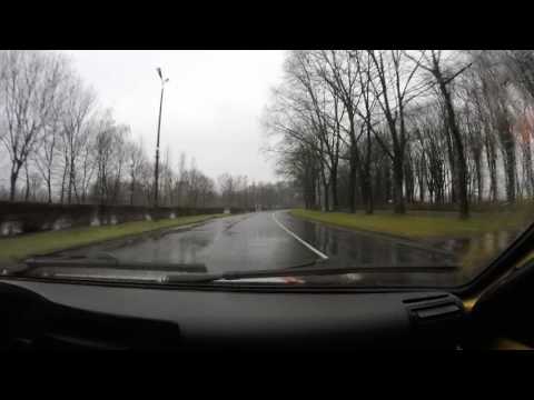 54. Rajd Barbórka 2016 OS4 Tor Służewiec + przygoda  Kister/Goździk Fiat CC KJS2