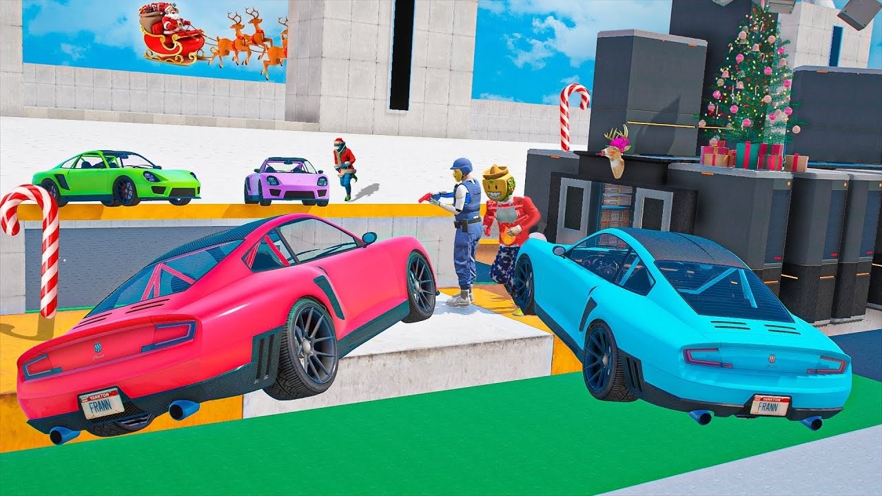 EL MEJOR CORRE O TE ATROPELLO DE MI VIDA!! - GTA 5 ONLINE