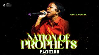EXALTING THE LORD | BECCA FOLKES | FLAMES 2025 - NATION OF PROPHETS