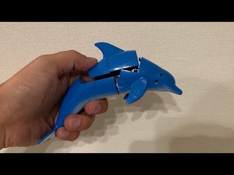 Nerf war : Nerf Gun Special Dolphin Robot Transformer