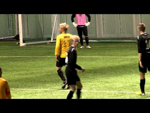 BALLVIDEO/situasjon: Hands i treningskampen Sunde IL - Skjold IL