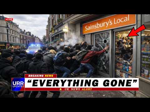 SAINBURY’S Stores EMPTIED in Hours — Shoplifting Reaches RED LINE in London | UK News