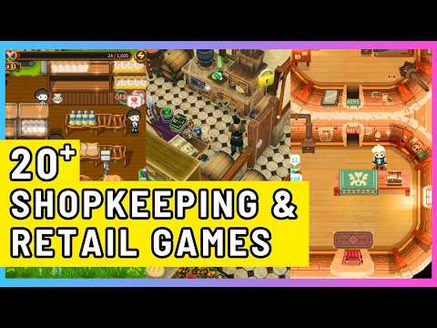 20 best SHOPKEEPING simulation & management games for PC
