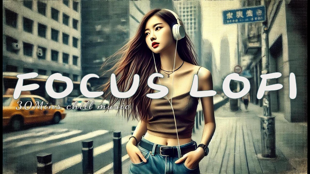 Chill hiphop lo-fi ☕️ Study Work Focus Music Lofi Rain Chillhop Beats 🌿 30mins (Chill & Study)