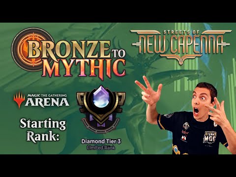 💎 MTG Arena: Bronze To Mythic: Episode 16 - Starting Rank: Diamond 3 (🌆Streets of New Capenna Draft)