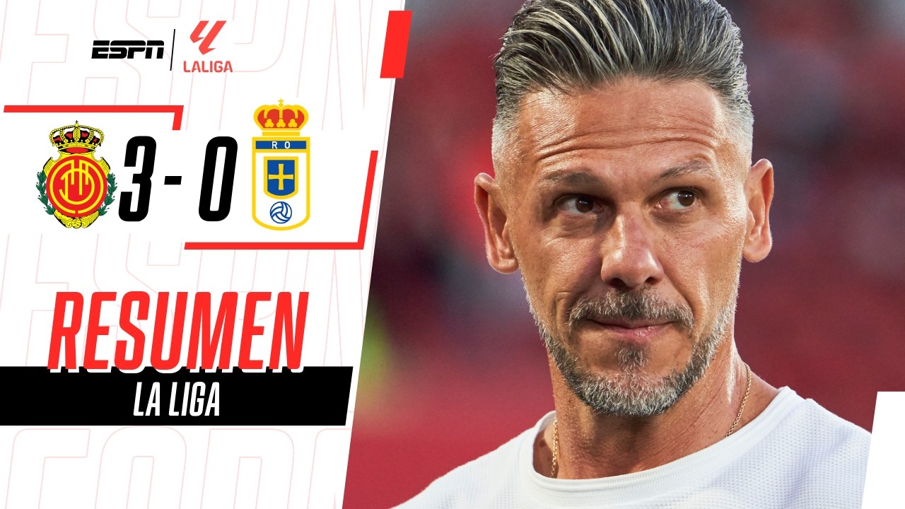 EL MALLORCA DE MICHO GOLEÓ, NO LE ALCANZÓ Y DESCENDIÓ | Mallorca 3-0 Oviedo | RESUMEN