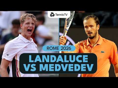 Martin Landaluce vs Daniil Medvedev Big Battle 💥 | Rome 2026 Highlights