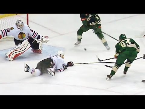 Granlund fakes out Crawford with backhander