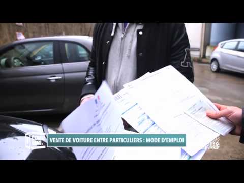 comment declarer vente sa voiture