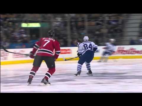 Grabovski Goal - Devils 0 vs Leafs 1 - Nov 18th 2010 (HD)