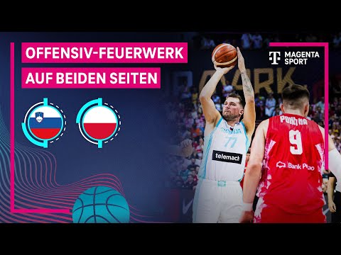 Slowenien - Polen, Highlights mit Live-Kommentar | FIBA EuroBasket 2025 | MAGENTA SPORT