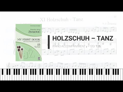 ABRSM G3 Percussion 2020 (C10) Holzschuh – Tanz (Piano accompaniment)