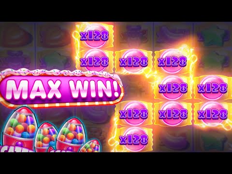 Sugar Rush par Pragmatic Play - vidéo max win