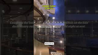 🌊⚡️ Throwback Thursday: Hurricane Milton Effects on Mariner of the Seas | October 2024 #shorts