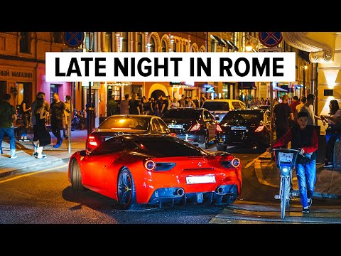 Exploring Rome At Night: Trastevere, Ostia, Private Fashion Party
