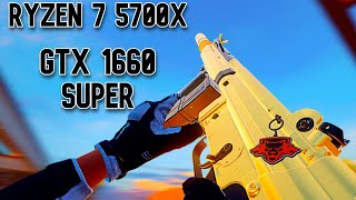 RYZEN 7 5700X + GTX 1660 SUPER 6GB - CALL OF DUTY BLACK OPS 6 (Competitive Settings - High Settings)