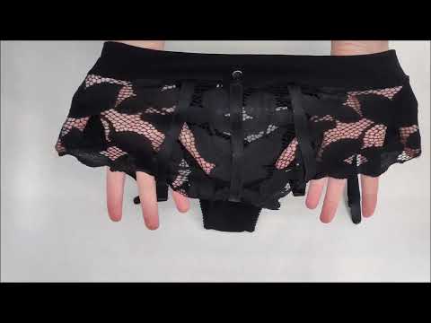 Podväzkové nohavičky Editya garter panties - Obsessive