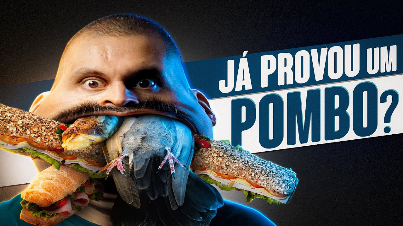 Pombo, pão e bigode na cara! | GAVETA