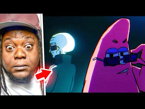 MR. KRABS X SQUIDWARD X PATRICK X SPONGEBOB - DYNASTY (OFFICIAL VISUALIZER) REACTION!!!!!