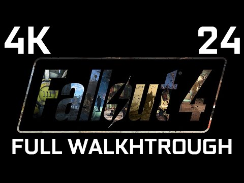 FALLOUT 4 - SURVIVAL MODE - Part 24 - 189 Mods - Full Walkthrough [4K]