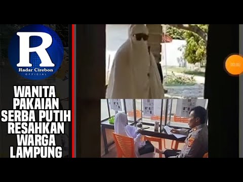 Wanita Bercadar Resahkan Warga Lampung