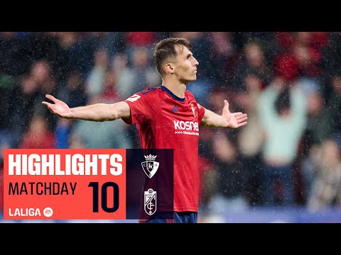 Videoresumen del Osasuna - Granada