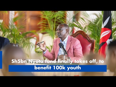 Sh5bn Nyota fund finally takes off, to benefit 100k youth