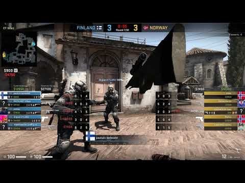 Let's Play - CS:GO, KoN Norway vs KoN Finland, Map 1 - Inferno (17th of August 2018), King of Nor...