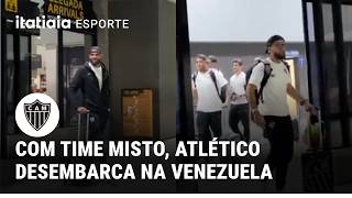 ATLÉTICO DESEMBARCA NA VENEZUELA PARA JOGO DIANTE DO PUERTO CABELLO NA SUL-AMERICANA