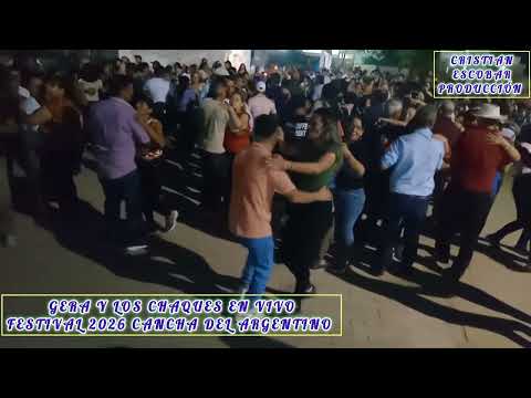 GERARDO Y LOS CHAQUES en machagai chaco festival 2026 en vivo