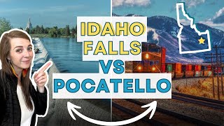 IDAHO FALLS VS POCATELLO | Where to live | Which Eastern Idaho Town is better | Moving to Idaho