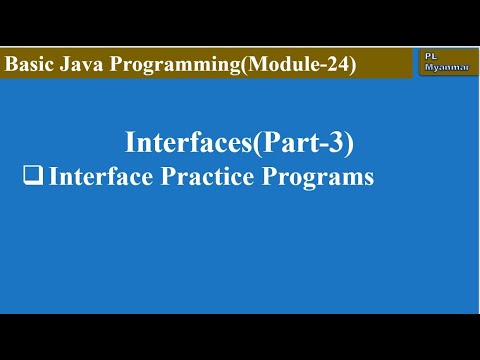Interfaces In Java Part 3module 24