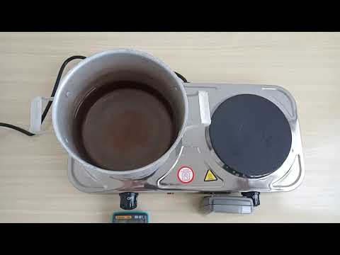 Тест №1 электроплиты Aceline CP-020ss