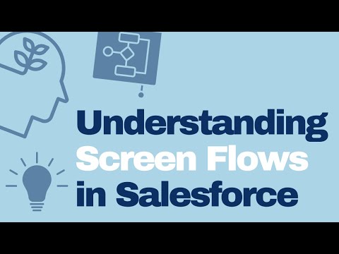 What is a screen flow in Salesforce?