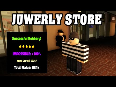 [SOLO] ROB IT ROBLOX [JUWERLY STORE] IMPOSSIBLE Guide – Complete 100% Robbery Walkthrough 💎