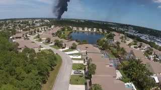 preview picture of video 'Bio-Diesel fuel plant explosion, Stuart, Florida'