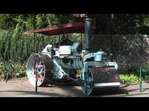 Fowler Steam Roller on the Island of Madeira
