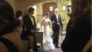 preview picture of video 'Hannah and Robin's wonderful Le Manoir wedding'