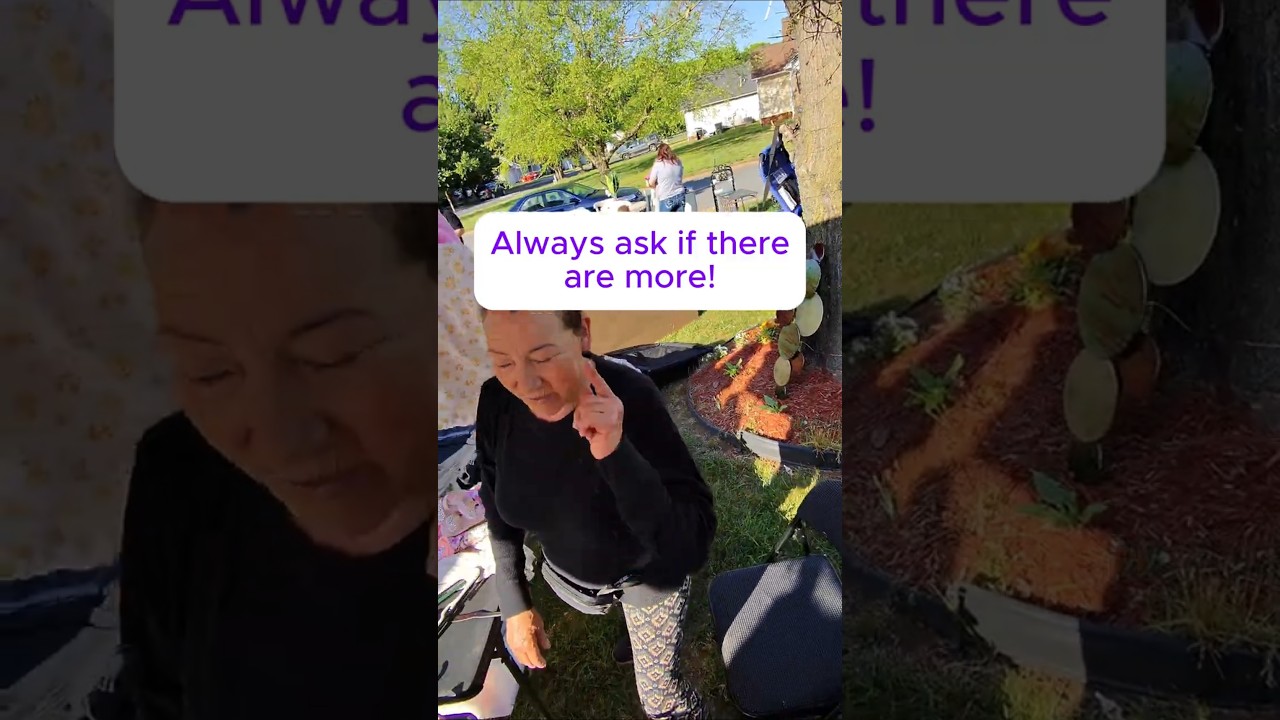 Always Ask if There Are More! #yardsale #sidehustle #reselling
