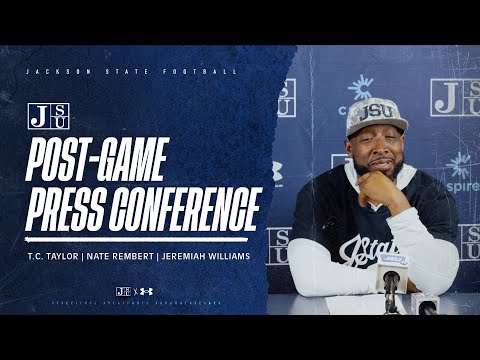 2025 Post-Game Press Conference vs Alcorn | T.C. Taylor, Nate Rembert, Jeremiah Williams