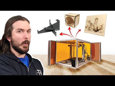 My new 3D Printer has LASERS and a CNC Machine?! - Snapmaker 2.0