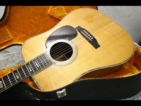 1980's made vintage Morris T.F series W-80 Solid Spruce Ebony D45