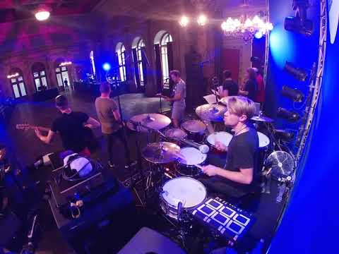 Vincent Golly - DrumCamSnippet - w. Pimpy Panda - Communication (Soundcheck)
