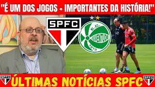  HOJE! SO PAULO X JUVENTUDE - PROVVEL ESCALAO| LUCIANO DE VOLTA| PROMESSA DE CHICO LANG E +SPFC
