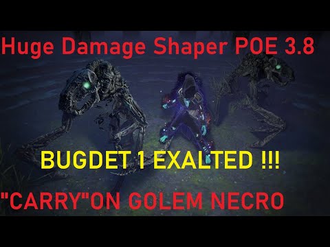 CARRION GOLEM BUDGET 1EXALTED ??? EVERYTHING DIE !!! BEGINER - LEAGUE STARTER !