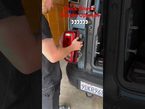 Bronco Oracle tail light upgrade! How do you feel about Bronco content?#fordbronco #oracle #broncos